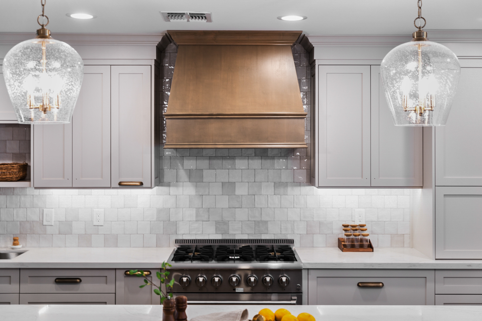 Custom Kitchen Cooking Area - Holly