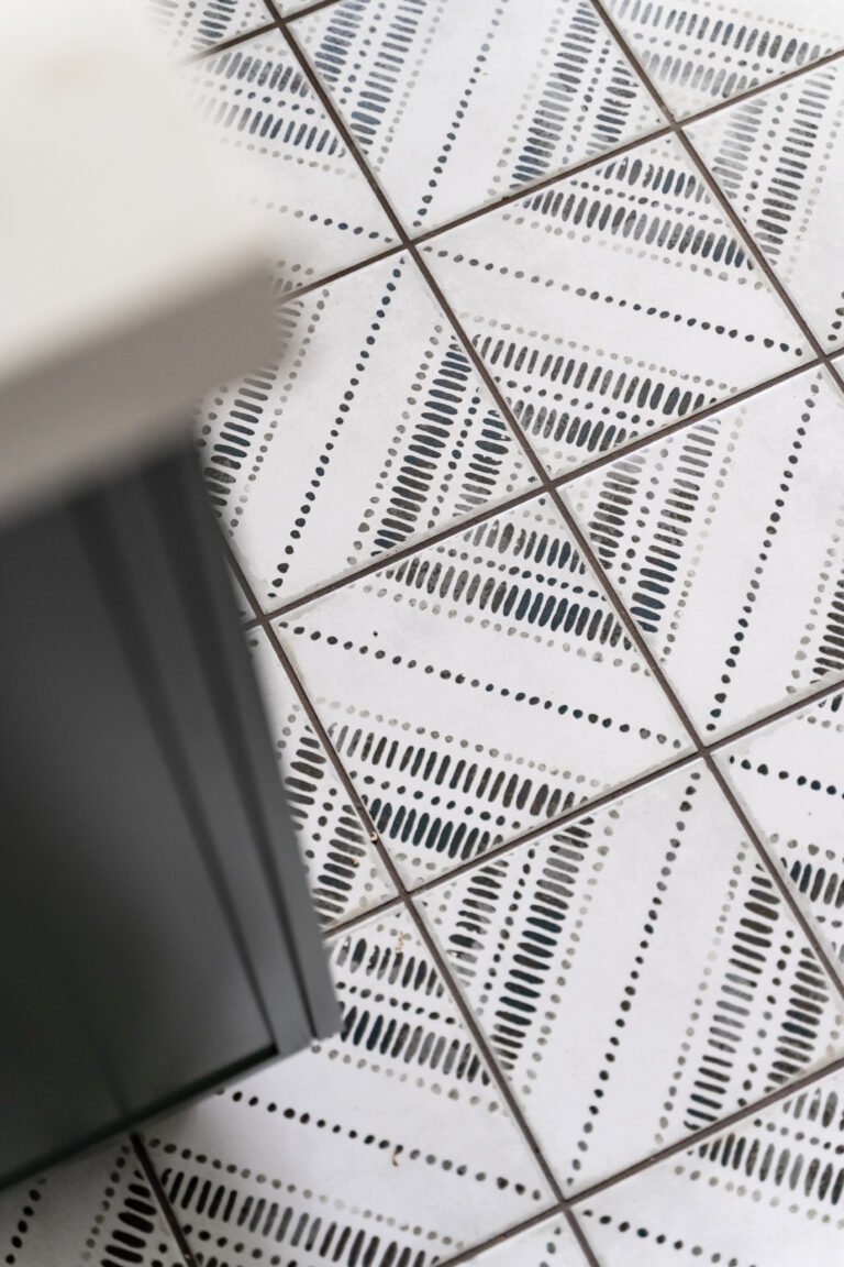 Custom Tile Flooring - Hollyhock