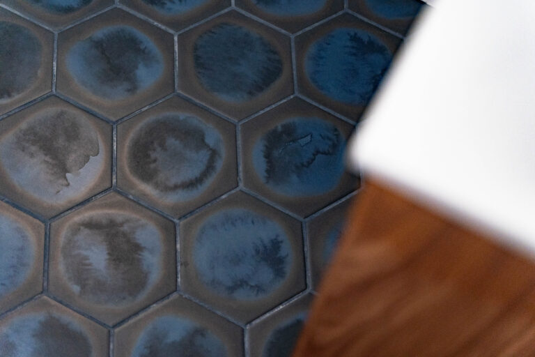 Custom Tile Flooring - Hollyhock