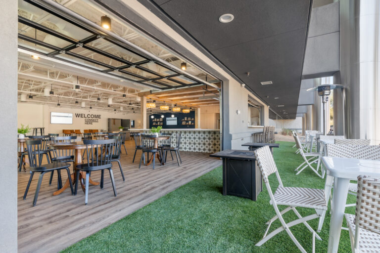 Custom Indoor/Outdoor Seating Area - Illuminate