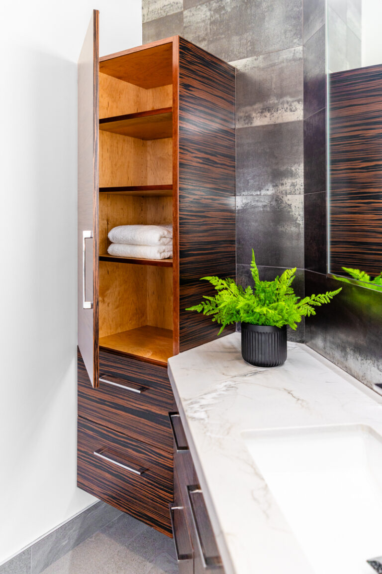 Custom Bathroom Sink and Cabinets - Cochise